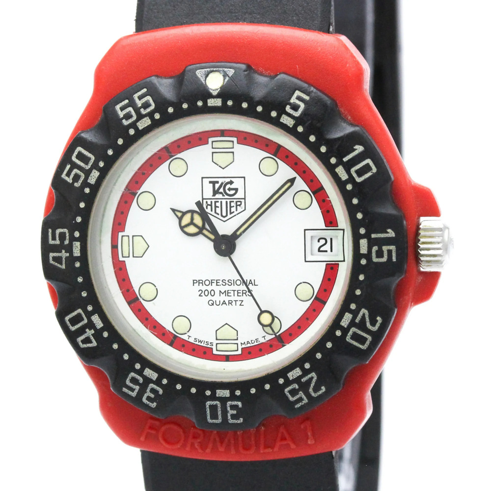 TAG HEUER Formula 1 Plastic Stainless Steel Quartz Mid Size 385.513